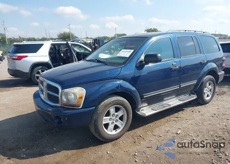 2006 Dodge Durango Limited из США, поврежденный, VIN 1D4HB58286F121481